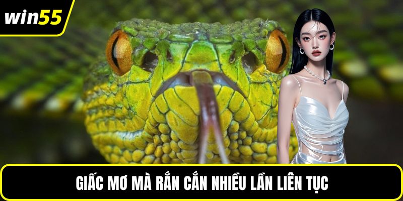 Giấc mơ mà rắn cắn nhiều lần liên tục