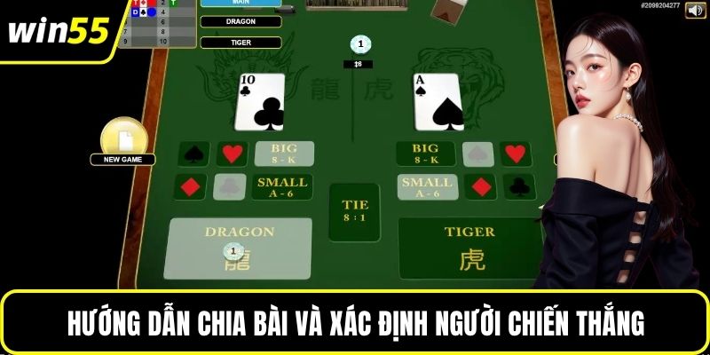 Hướng dẫn chia bài và xác định người chiến thắng
