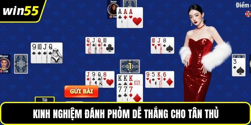 Kinh nghiệm đánh phỏm dễ thắng cho tân thủ