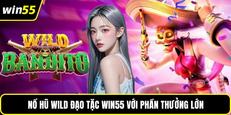 Nổ hũ wild đạo tặc WIN55 với phần thưởng lớn