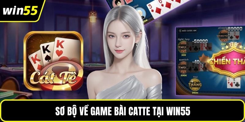 Sơ bộ về game bài catte tại WIN55