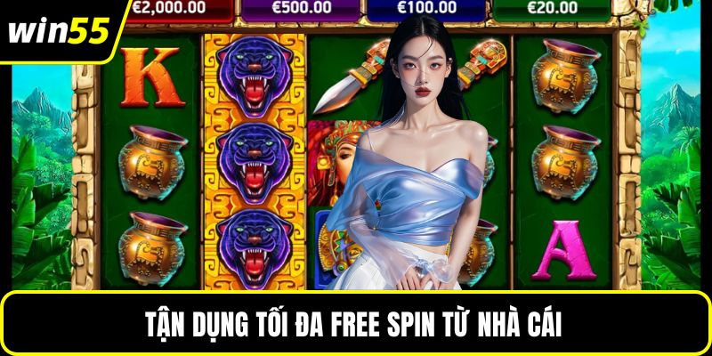 Tận dụng tối đa free spin từ nhà cái