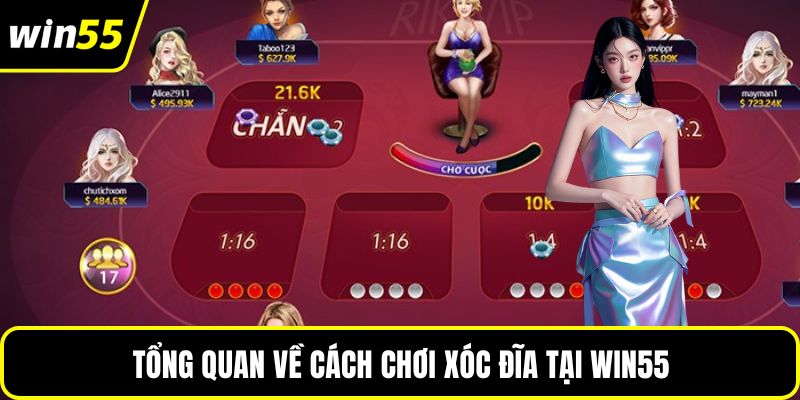 Tổng quan về cách chơi xóc đĩa tại WIN55